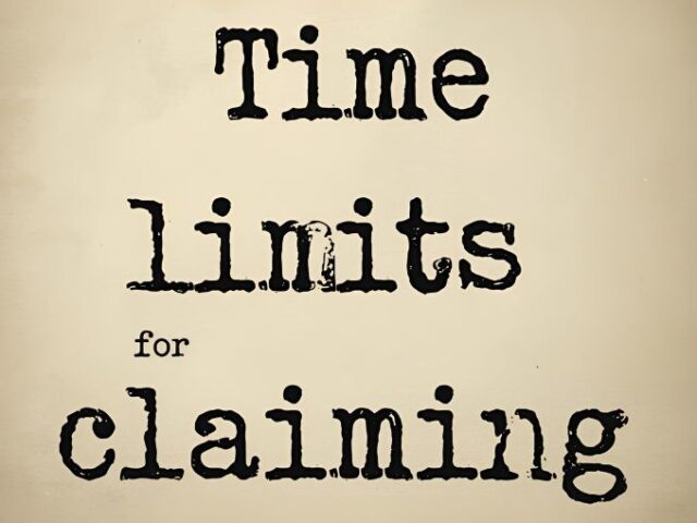 Time limits for claiming ITC