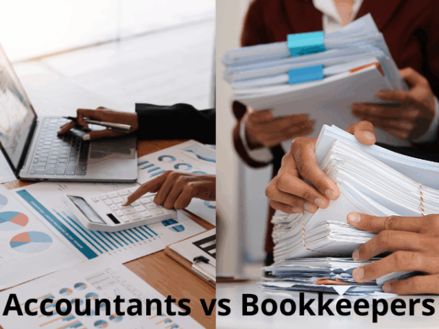 Difference between Accountants and Bookkeepers